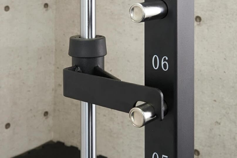 Amazon | スミスマシン 可動式 パワーラック ハーフラック