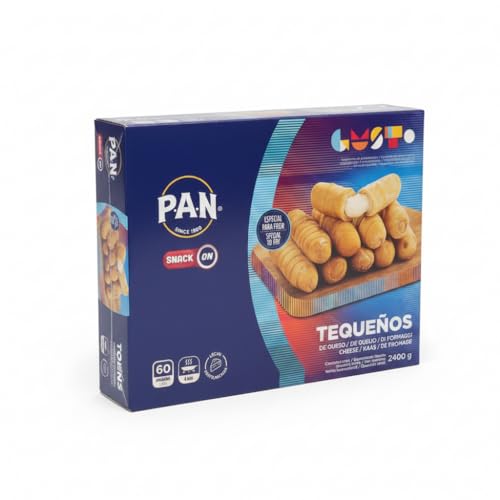 Tequeños de Queso - Pack Ahorro de 60 Unidades (2400g), Aperitivo Crujiente con 40% Queso Fresco, - Snack Tradicional Ideal para Eventos y Familias - NEXU