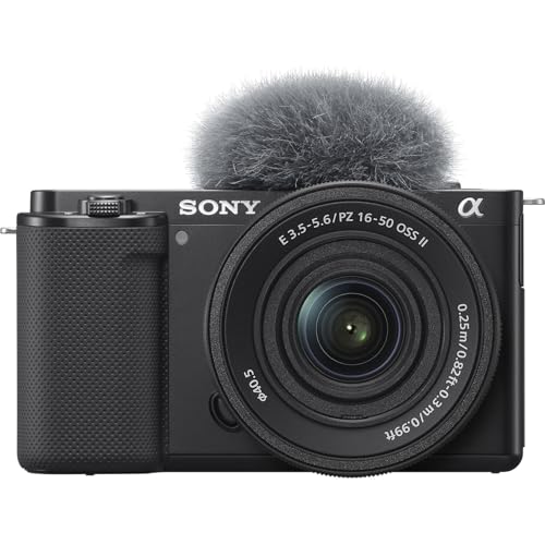 Sony ZV-E10 Mirrorless Camera with 16-50mm Lens & Tripod (Black) Bundle - Image 7