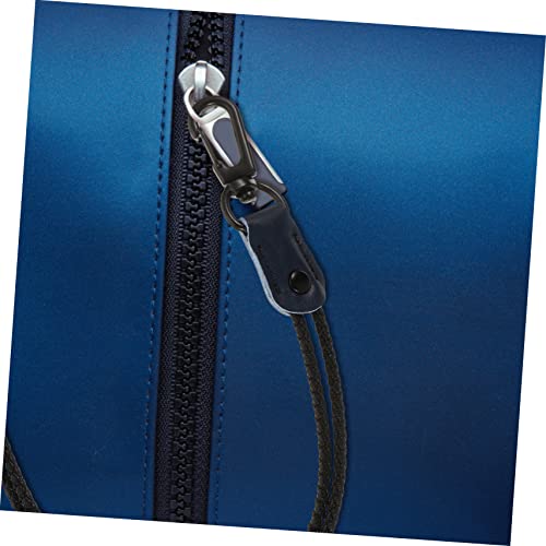 ULDIGI 2 Peças De Zíper Auxiliar Gancho De Couro De Microfibra Azul
