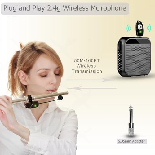 SAYTINAI Wireless Flute Microphone 2.4G - Image 4