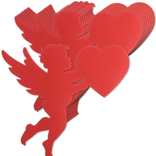 36 Pcs Large Cupid Cutouts