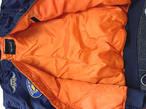 Image of CORIRESHA Kids Bomber Jacket Full Zip Badge Thermal Jacket with Pockets