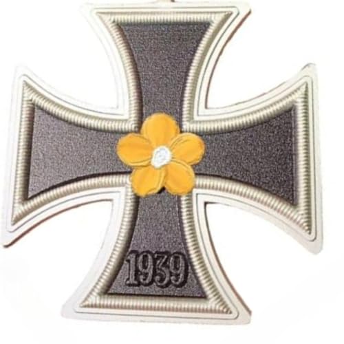 Design autentico: il design Iron Cross è meticolosamente dettagliato, garantendo precisione e rimanendo fedele al suo significato storico.