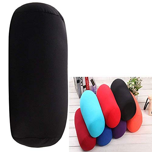homeyuser microbilles de Cou Oreiller Oreiller de Voyage Bonnet de Voyage Traversin Taie d'oreiller Rouleau Coussin