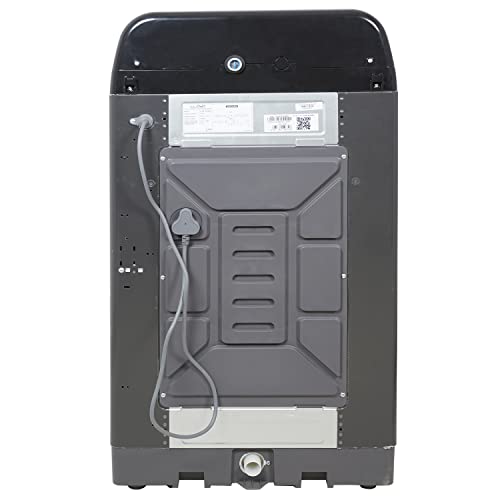Image of Lloyd 7.5 kg Fully Automatic Top Load Estello - With In Built Heater Washing Machine (MID BLACK, 2022 Model, LWMT75GMBEH)