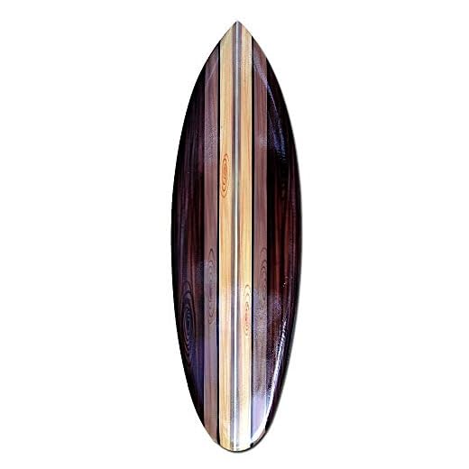 Seestern Sportswear FBA_1851 Planche de surf en bois de 50,80 ou 100 cm, motif aérographe - Planche de décoration