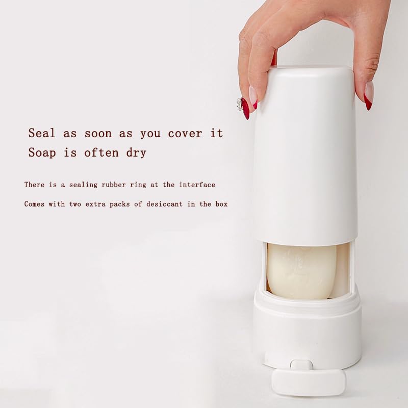 Jaboneras Jabonera Ducha Sin Taladro Molino De Jabón Bandeja Jabones Ducha Jabonera Baño Pared Dispensador De Jabon Espuma Y Jabón Seco para La Familia