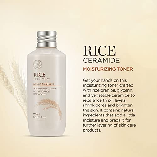 The-Face-Shop-Rice-Ceramide-Moisturizing-Emulsion-Gentle-Emulsion-for-Skin-Brightening-Protective-Barrier-Facial-Hydrating-Lotion-Deep-Nourish-for-Soft-Supple-Skin-50-Fl-Oz