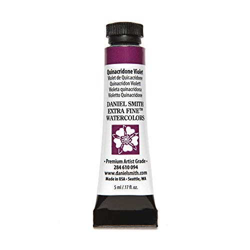 Daniel Smith ダニエル・スミス 水彩絵具 5mlチューブ (Quinacridone Violet) 284610094