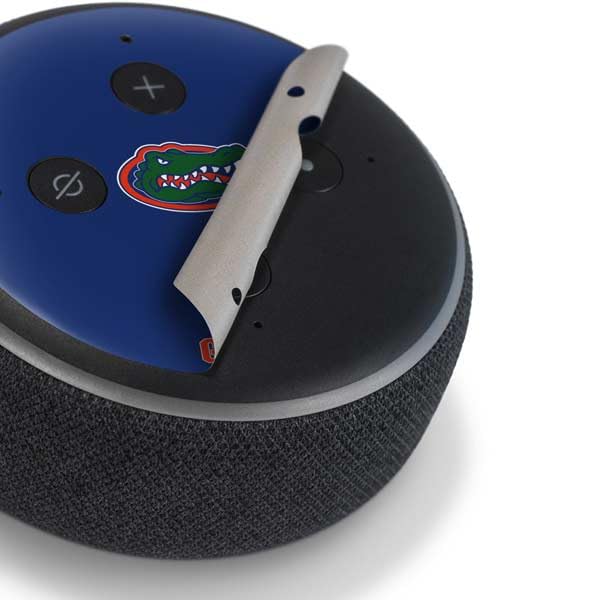 Skinit Decal Audio Skin Compatible with Amazon Echo Dot 3 - Officially Licensed University of Florida Gators Mascot Blue Design