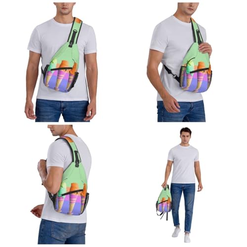 Bolso Bandolera Pequeño para Senderismo Unisex miniatura 7