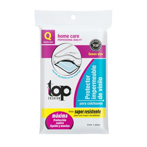 Catálogo para Comprar On-line Cubre Colchon de Plastico que puedes comprar esta semana. 45 TOP FASHION Protector Impermeable De Vinilo para Colchón Queen Size, con Resorte Elástico Ajustable, Súper Resistente Y Lavable