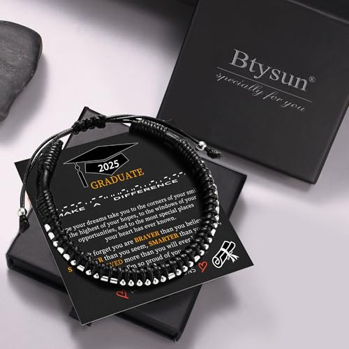 Inspirational Gifts for Men Morse Code Bracelets Mens Bracelets Graduation Gifts for Him Fathers Day Adjustable Leather Bracelet Motivational Birthday Annivesary Jewelry Stocking Stuffers for Men