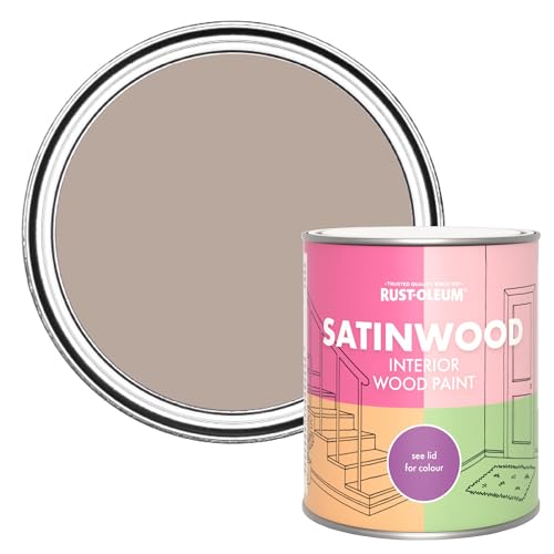 Rust-Oleum Interior Wood Paint in Satin Finish - Oatfield 750ml