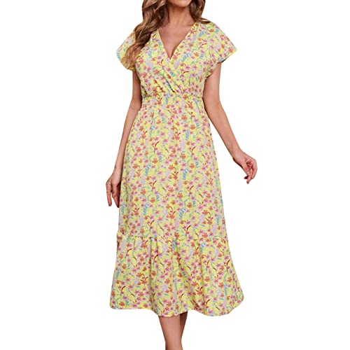 Robe en mousseline de soie haut de gamme au design swing et finitions couture