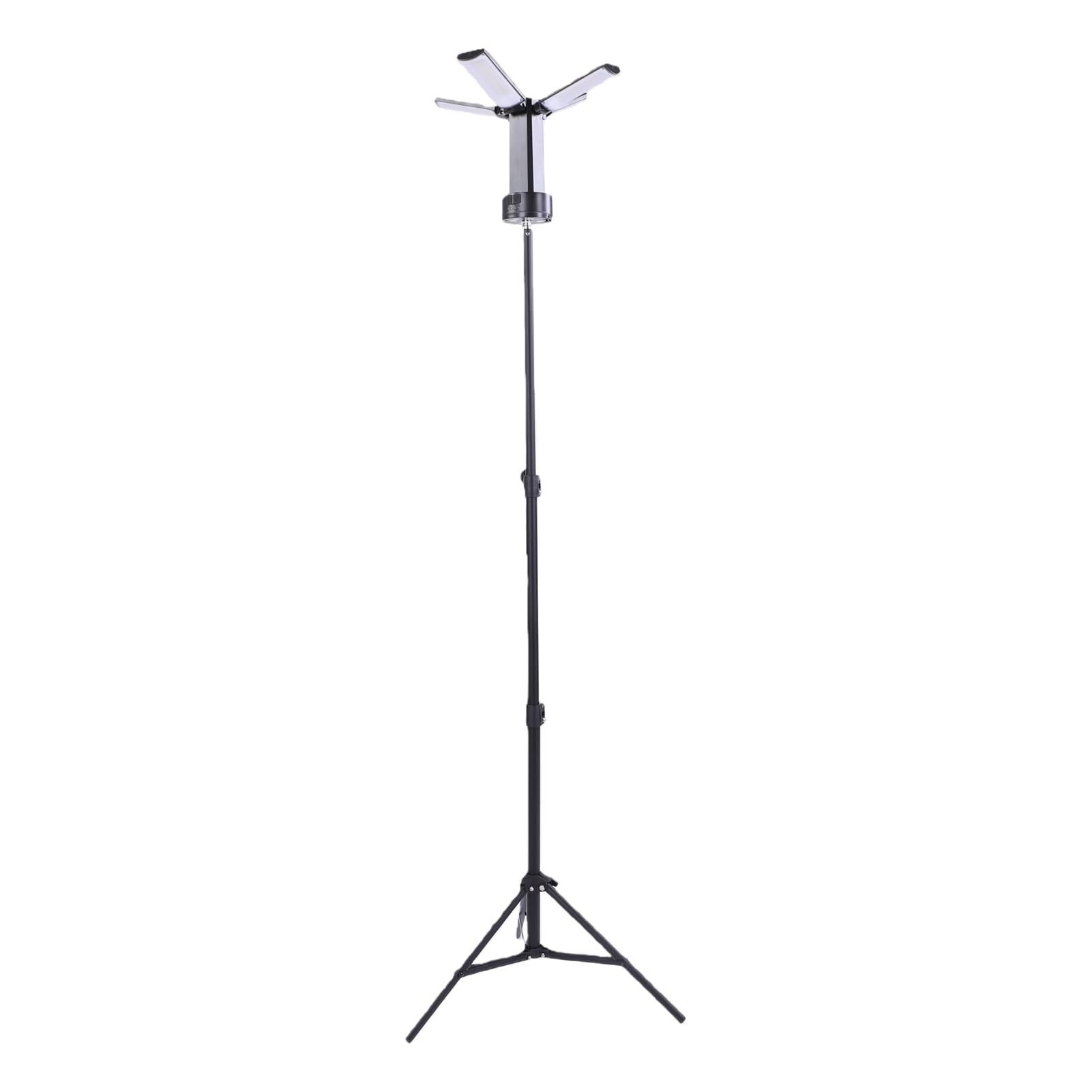 Sxhlseller Tragbare LED-Arbeitsstativlampe 4100LM |6000K Wiederaufladbare Camping-Zeltleuchte mit Verstellbarem Ständer, Magnetischer Basis für den Notfall Beim Wandern, Angeln