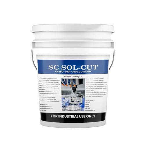 Image of Soluble Cutting Oil | Metal Working Fluid Advanced Metalworking Lubricant for Cutting and Grinding Machine (20L Bucket)