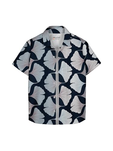 Image of HELLCAT Beige Trendy Regular Fit Printed Causal Shirt for Boys