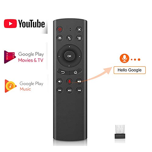 Voice Remote Control Smart TV Remote 2.4G Wireless 18 Keys Smart Remote Control