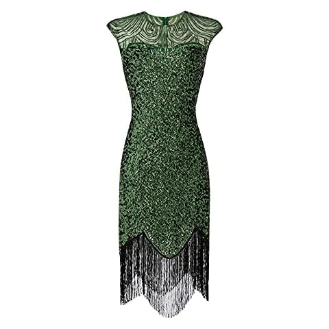 Vestido de Traje de Gatsby con Flecos Cover