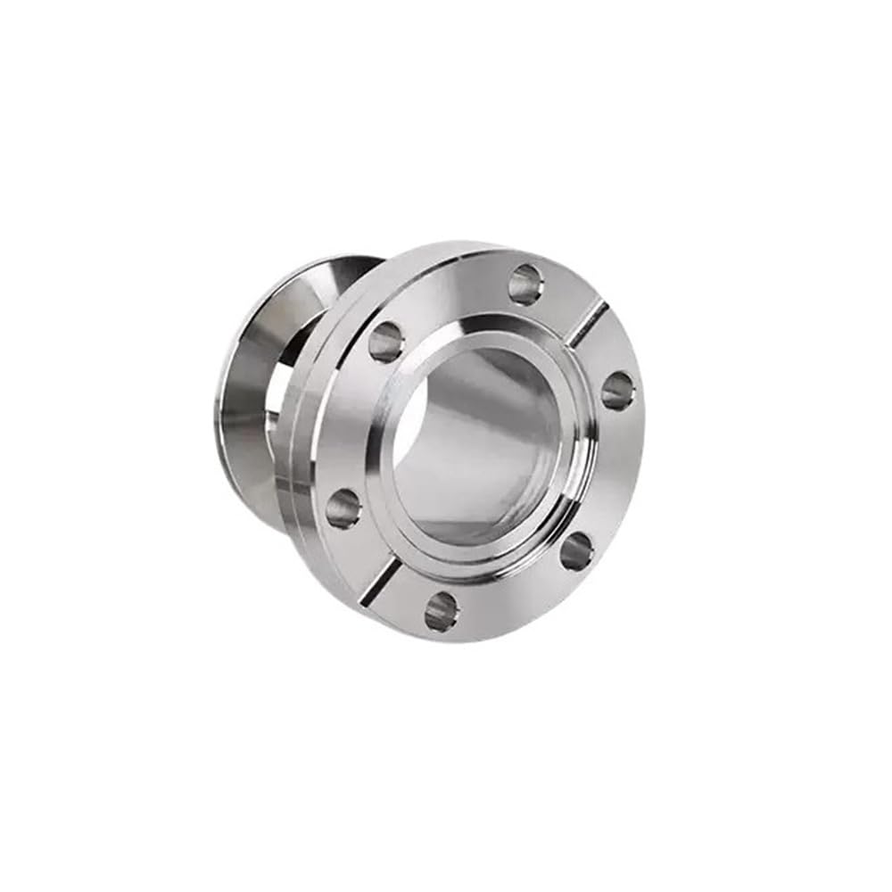 Loacea One Color Vacuum Pipe Joint 1Pc Vacuum Conversion Connector, 304 Stainless Steel Flange Reducer, Through Reducing(63 * 40)
