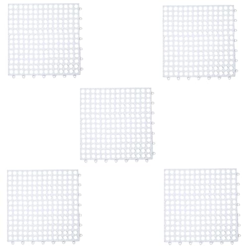Tapis de sol de bain clipsable hydrophobe en lot de 1 à 10 pièces