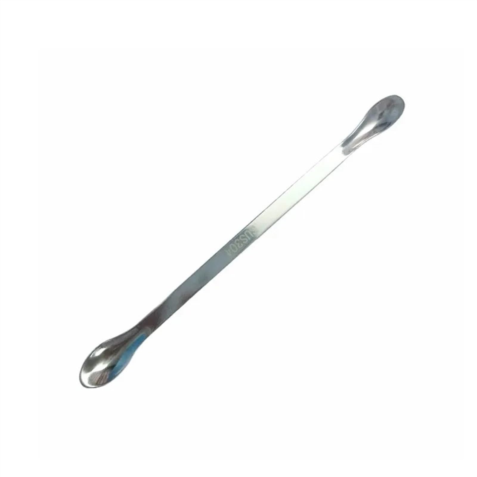 apparecchi per Laboratorio Cucchiaio in Acciaio Inossidabile da 20 cm a Doppia Testa Spatola for reagenti Cucchiaio for pesare 200 mm Laboratorio Farmacia Prendendo Strumenti di Medicina 10/PK