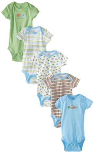 Image of Gerber baby-boys 5 Pack Onesies