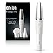 Braun Facial Epilator for Women, Facespa Pro 910 Facial Hair Removal 3 in 1 Epilating, Cleansing Brush and Skin Toning with 3 extras