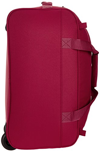 Image of Skybags Rubik Polyester 78 Cms Softsided Spinner Carry-On Luggage & Cardiff Polyester 52 Cms Red Travel Duffle, Assorted, Small,Large