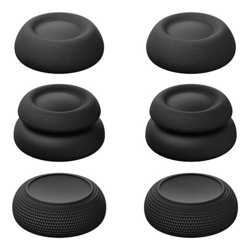Image of Thumb Grips for PlayStation, Enhanced Grip and Control, Compatible with PS5 Controller, PS 5c Console, PS5 Remote Controller, PS4 Accessories, Xbox One /360 Game Controller