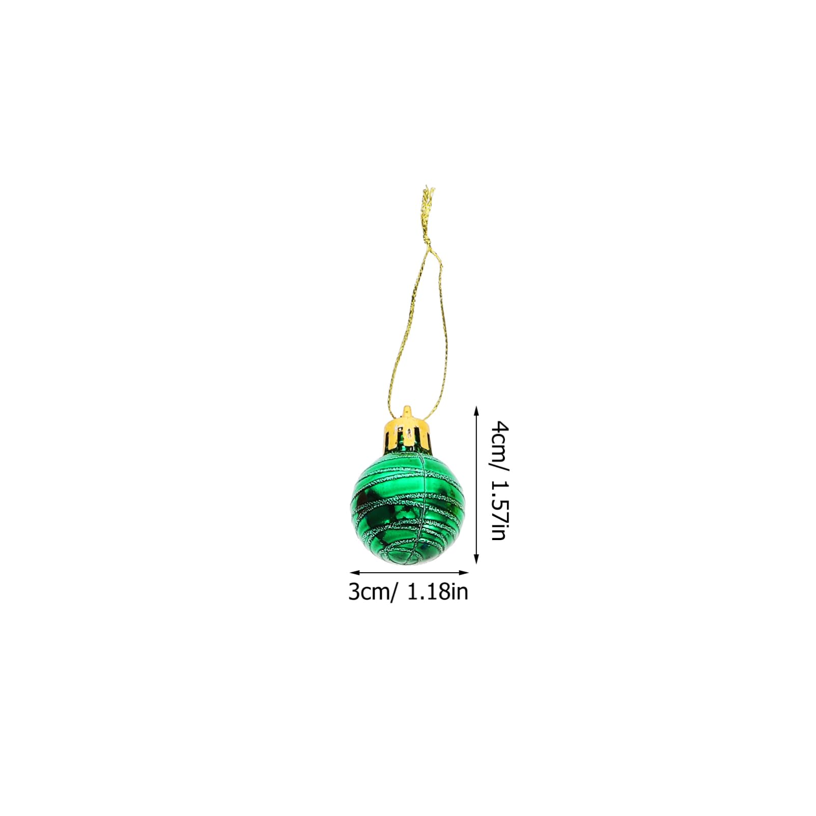 Luxshiny 12stücke Hängende Christbaumkugeln Weihnachtsbaumdekoration Innenraumdekoration für Festivals
