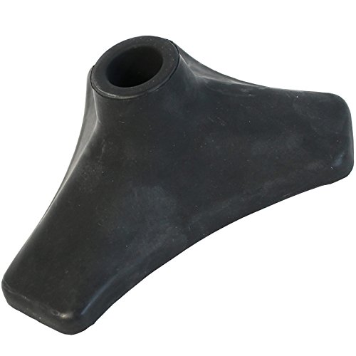 Spezialgummipuffer TRIGON, für autarkes aufrecht stehen der Gehhilfe - 18 mm