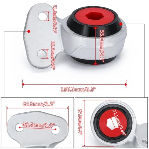 Bras de suspension avant avec bague de commande PQY-CAB16 pour E46 E85 330i Z4