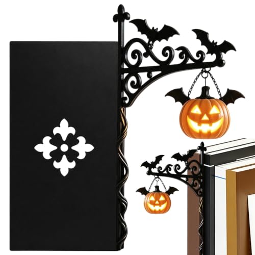 Lámpara estantería Halloween retro que transforma tu dormitorio en un refugio mágico