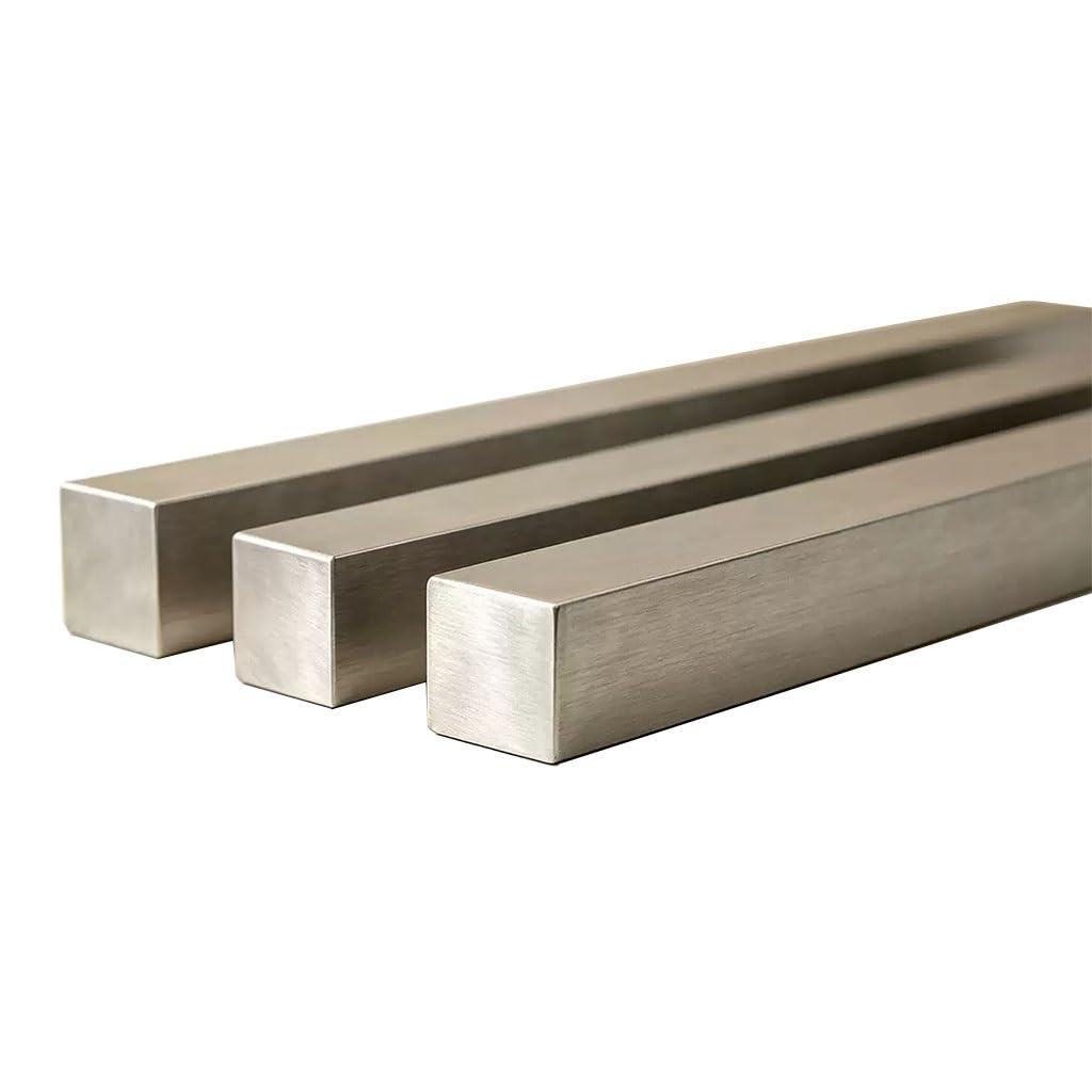 Pręt Kwadratowy Ze Stali Nierdzewnej 304 5 Mm-80 Mm 100-500 Mm Stalowy Wał Liniowy(Length 400mm 1pc,20x20mm)