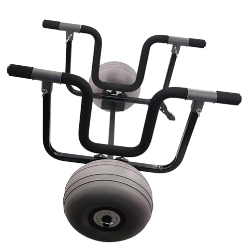 image for REEYAK 2-in-1 Detachable Kayak SUP Dolly Cart with 11