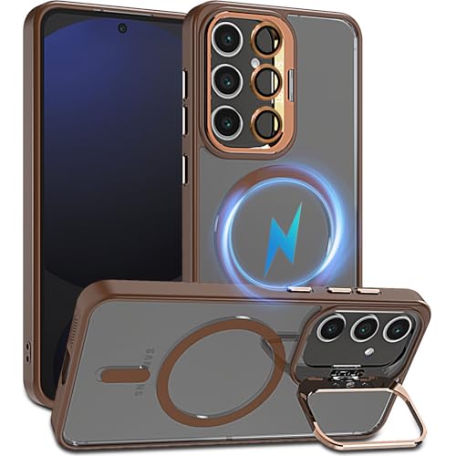 Coque Galaxy S24 FE antichoc militaire transparente porte-carte MagSafe
