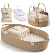 Amazon.com : ZEAL'N LIFE Baby Changing Basket Set, 100% Natural