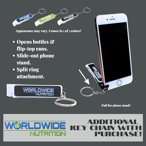 Worldwide Nutrition Bundle: Zero Tolerance 0350TS Folding Pocket Knife - 3.25 IN S350V Stainless Steel Blade, G-10 Handle, SpeedSafe Assisted Opening 6.2 OZ and Multi-Purpose Key Chain - Image 9