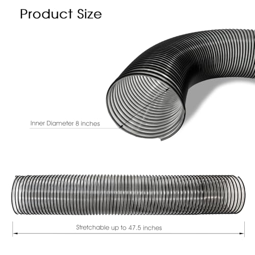 Hoeine 764-05082 Bagger Flex Hose for Cub Cadet RZT MTD Riding Mowers 36 42 46 50 54 Inch Deck Durable Riding Lawn Mower Attachment Compatible with Cub Cadet Bagger Parts and Accessories - Thumbnail 2