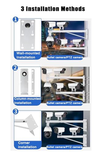 Support caméra Securi résistant intempéries pour parking - 6