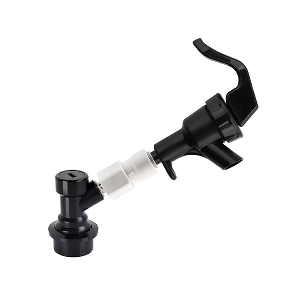 Grifo De Cerveza De Plástico Y Conector Rápido De Bloqueo De Bola Líquida