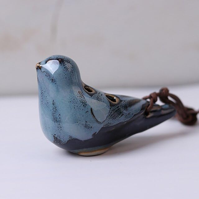 Amazon.co.jp: 6 穴オカリナセラミックオカリナ鳥の形のオカリナ楽器