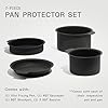 Made In Cookware | 7-Piece Pan Protector Set | Molded Silicone | Stackable Scratch Prevention | Dishwasher Safe #4