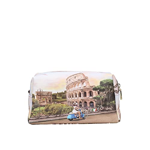 YNOT Neceser de piel sintética con cremallera