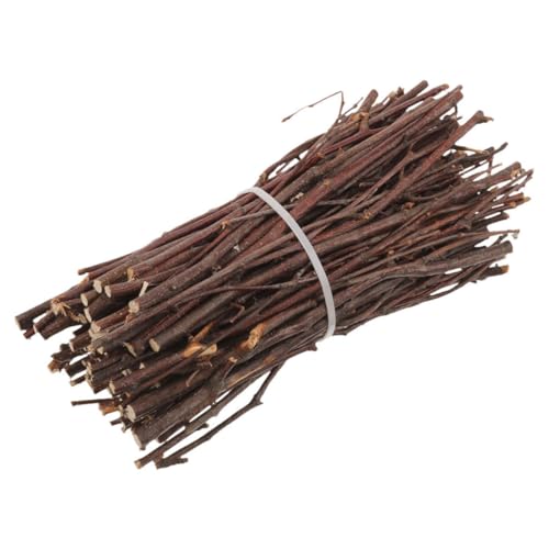 Toyvian Bundle of Natural Birch Wood Sticks for DIY Crafts Twigs for Floral Projects Photo Props and Christmas Decorations Smooth Finish Easy to Hold