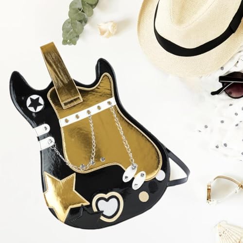 Sac à dos en forme de guitare grand format pour ne plus manquer d'espace