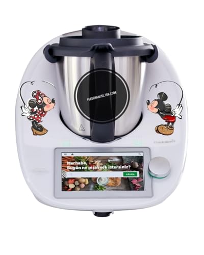 Autocollant pour thermomix, stickers autocollant TM6, TM5, TM31 stickers robot de cuisine